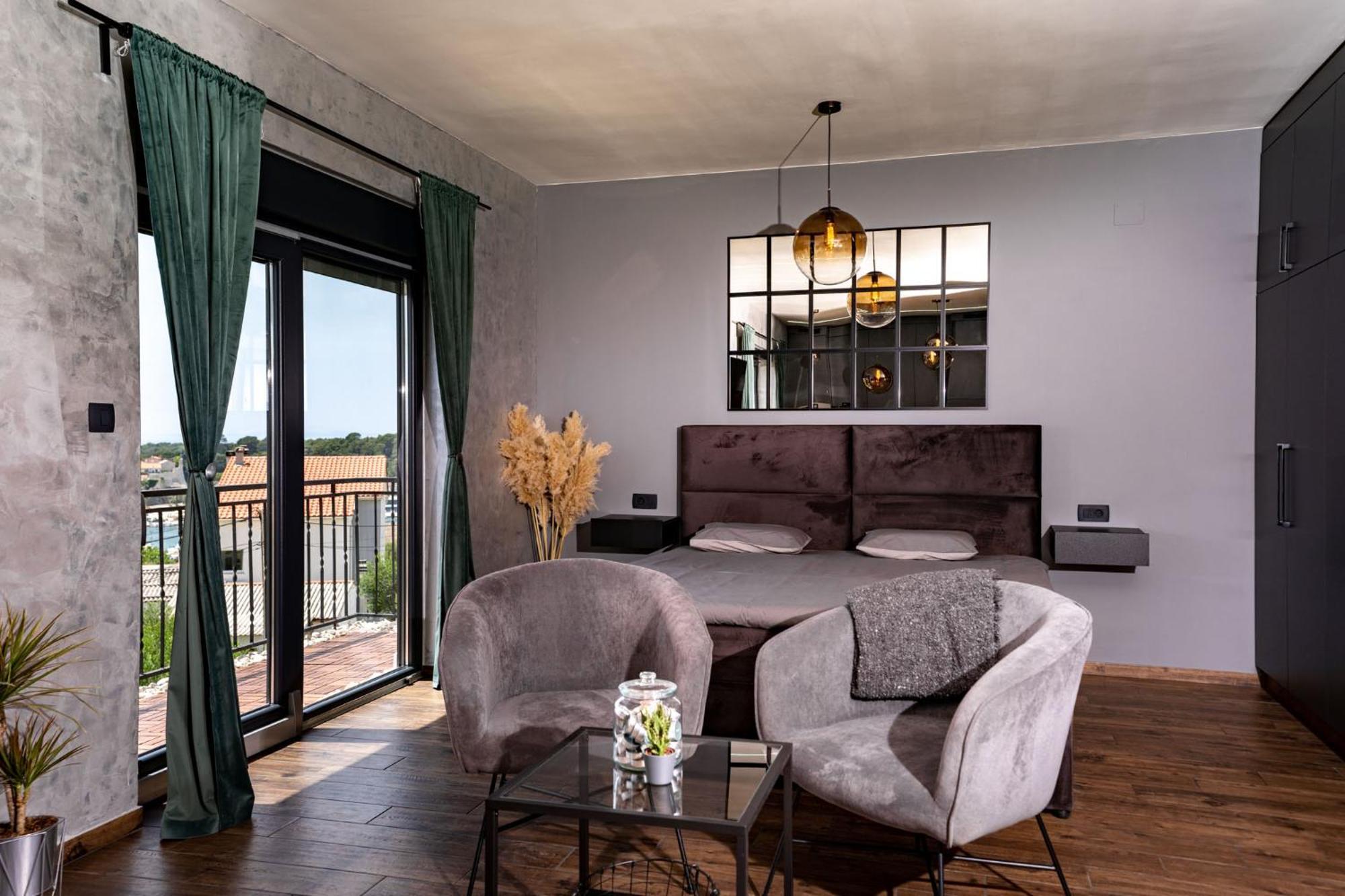 Modern Studio With A Beautiful View Rab Town Esterno foto