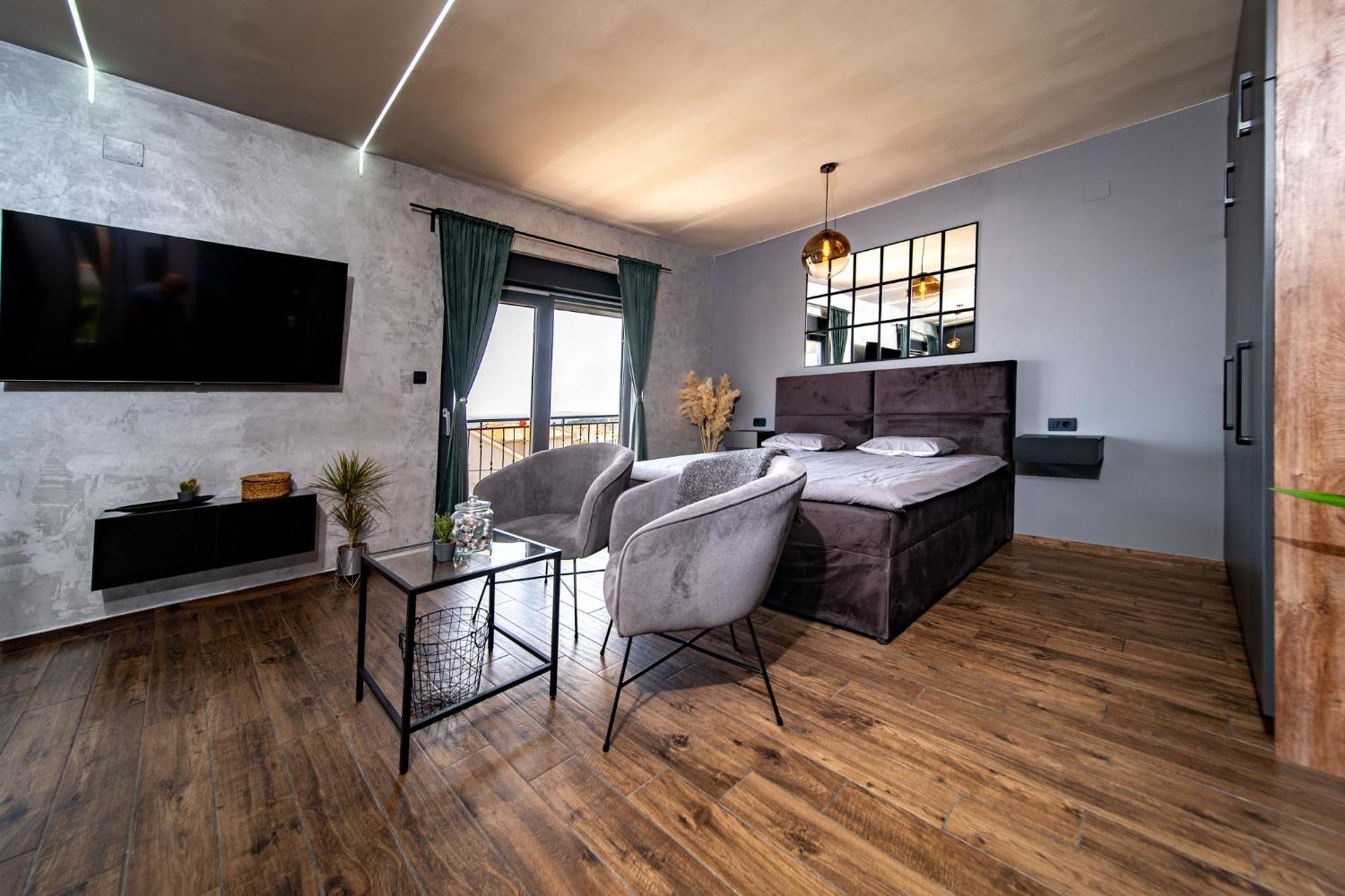 Modern Studio With A Beautiful View Rab Town Esterno foto